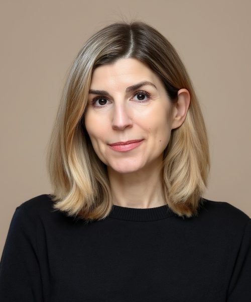 headshot black shirt